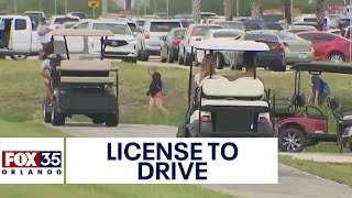 New rules require license to drive golf cart