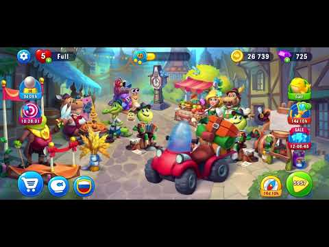 Fishdom 5956 level Gameplay story