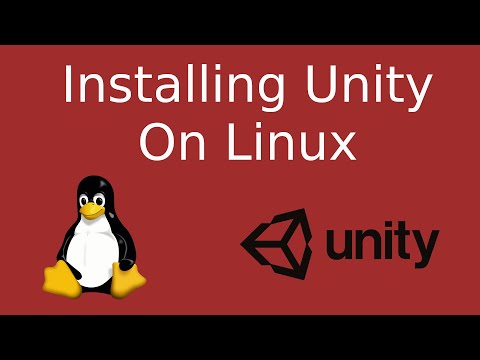Unity on Linux - installation and visual studio code set up
