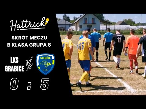 LKS Grabice - Sokół Regnów - B klasa grupa 8 - 26 kolejka - skrót meczu