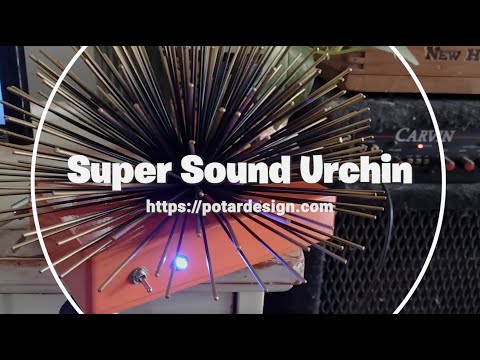POTAR Design Super SoundUrchin Delay 2025 - Orange image 4