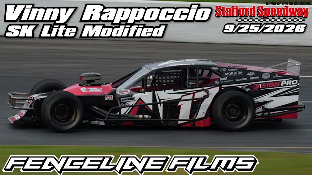 Vinny Rappoccio SK Lite Stafford Speedway 9/25/2026