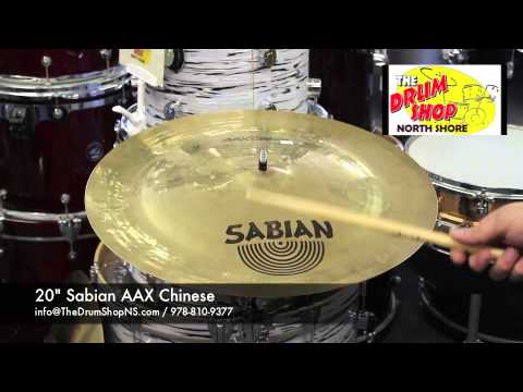 Sabian AAX Chinese 20" - The Drum Shop North Shore