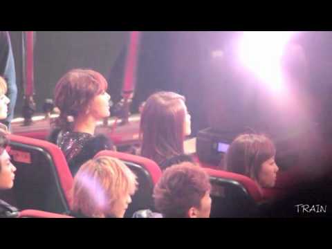 110120 Sooyoung Yoona Sunny dancing to Miss A