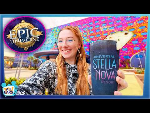 The First NEW Epic Universe Hotel is OPEN -- Universal Orlando Stella Nova Resort Tour