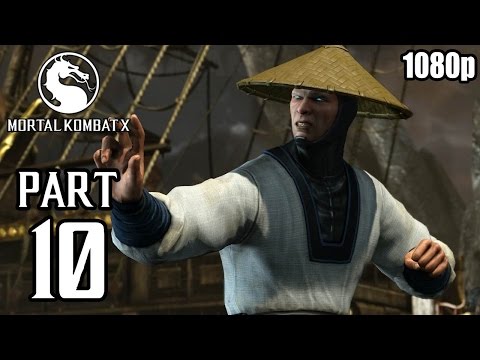 Mortal Kombat X Walkthrough PART 10 (PS4) 60fps No Commentary [1080p] TRUE-HD QUALITY