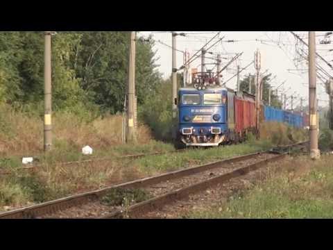 Tren de marfa GFR intra in statia Suceava cu 40-0593-6 - 22.08.2016