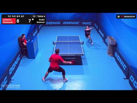 20:05 Liubomyr Sheshurak - Andrii Shamrai 04.09.2023 TT Euro.Cup  Ukraine Star. TABLE 4