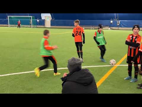 Harjoitusottelu FC Reipas musta 2012 - FC Reipas oranssi 2011