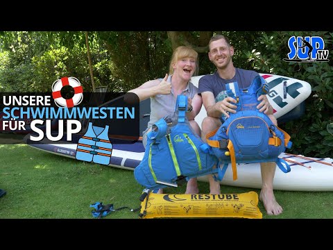UNSERE Schwimmwesten für SUP | Palm Peyto & Fxr im Test | Handy sicher auf dem SUP mitnehmen?
