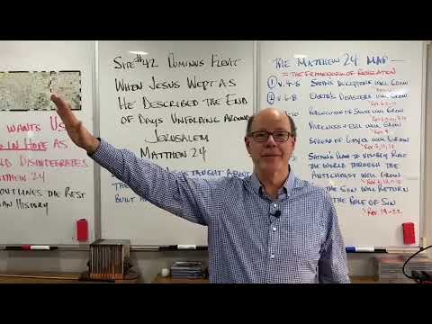 QUICK PROPHETIC UPDATE FOR TODAY--JESUS WEPT AS HE DESCRIBED THE END OF THE WORLD