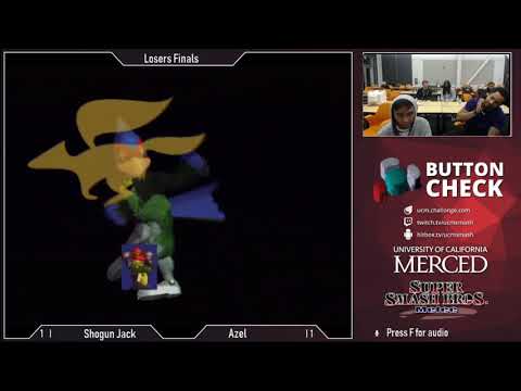 Button Check 13 - Singles Losers Finals: Azel vs  Darrell