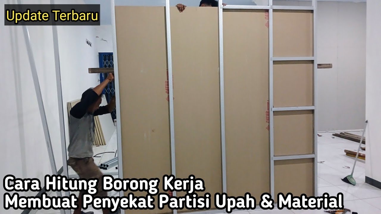 Harga Borong Membuat Penyekat Partisi Jasa dan Material