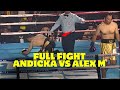 Duel Sengit Andicka Mamesah Vs Alex Munster Full Fight Alex Tumbangkan Andicka Di Ronde 1