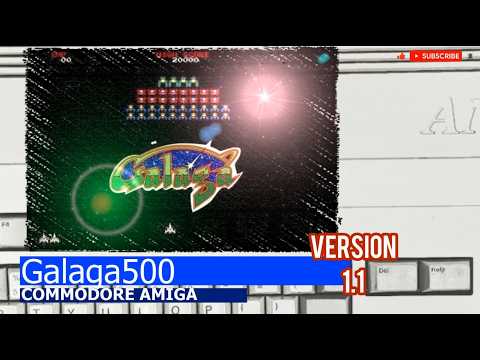Commodore Amiga -=Galaga500=- v1.1