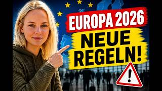 Neue Regeln für Europa-Urlaub 2026: Grenzkontrollen, Strandregeln, EES