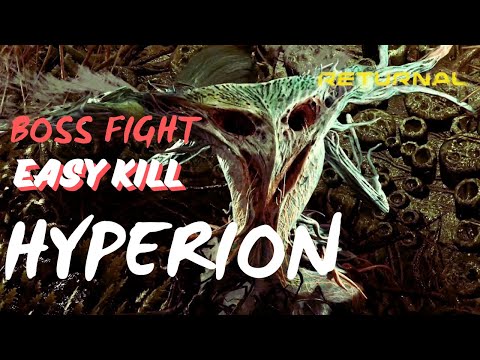 Returnal - How to beat Hyperion Boss Guide (Fourth boss, Echoing Ruins) (4K)