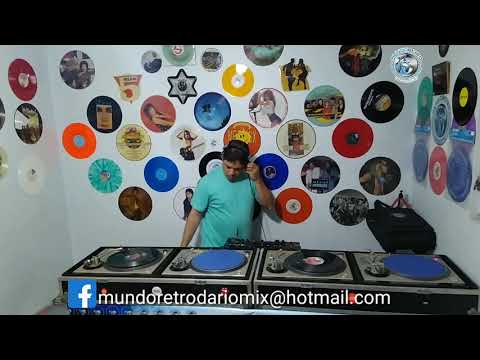 #djdariomix #mundoretro #envivo, #mezclas #88/89  con #ACETATOS la viva esencia de el #vinilo, #live