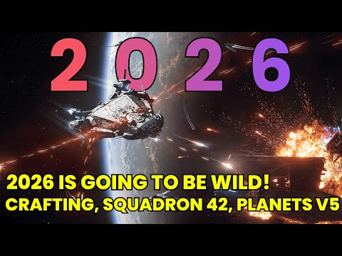 STAR CITIZEN 2026: Chairman’s Letter REVEALS Squadron 42 Update, Genesis V5 & CRAFTING!