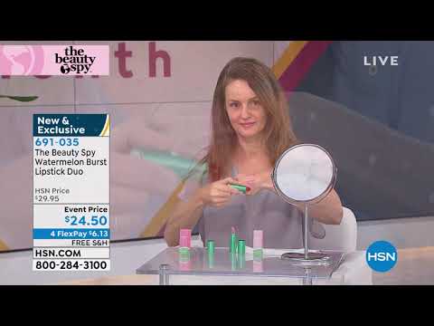 The Beauty Spy Watermelon Burst Lipstick Duo