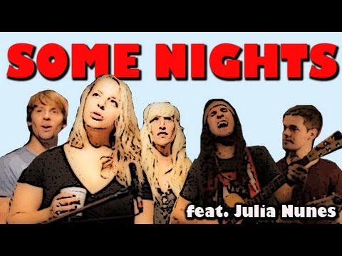 Some Nights - Walk off the Earth (FUN! Cover) Ft. Julia Nunes