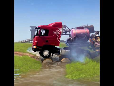Simulation game please do not imitate" Spin tires mud Mercedes #@ep071