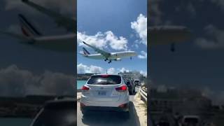 Maho Beach, St Maarten💕 #travel #shorts #mahobeach