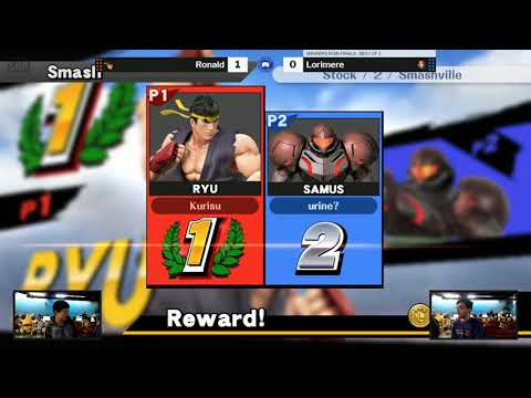 The Smash Lab 147 Winners Semi-Finals - Ronald (Ryu) vs Lorimere (Samus)