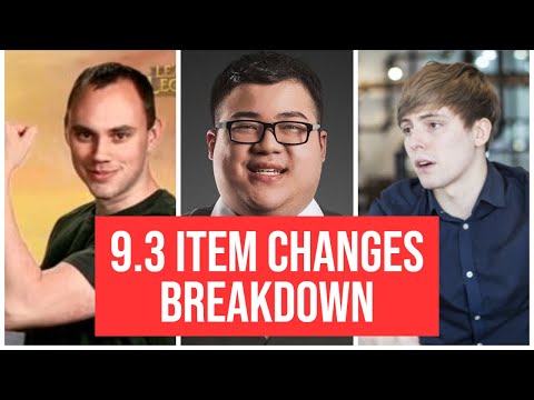 9.3 ADC Item Changes Breakdown (LS, Phreak, Scarra)