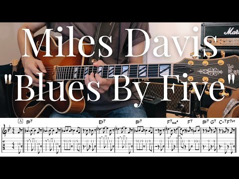Miles Davis "Blues By Five" TAB譜 | Jazz Guitar