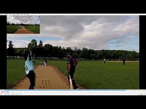 CLNJ Fourty40 05.18.2025 Jersey Eagles vs Youth Power CC at CRP - Sanket Yadav LBW off Ankit Patel