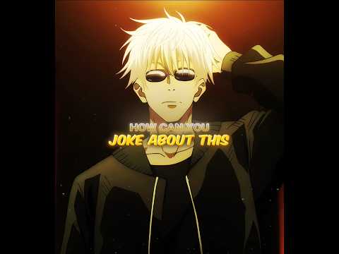 " Gojo Is The Higher Up Here 💀 " Gojo Edit | Jujutsu Kaisen | Montagem Rugada (Slowed) #gojo #jjk