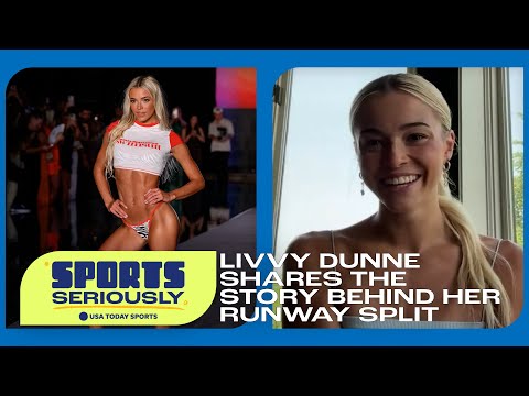 Livvy Dunne talks Simone Biles, SI Swimsuit cover and Paul Skenes | USA TODAY SPORTS
