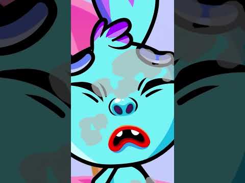 Achoo! 🤧The dust monsters made me sneeze! 😈😷