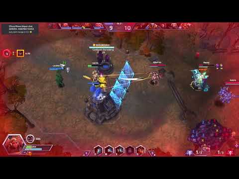 HOTS - Qhira loses and Auriel takes charge commanding through non-verbal positioning and crown contr