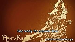 PlentaKill feat. Megan Dickinson - Tower Dive (Demi Lovato - Heart Attack LoL Parody) PLK