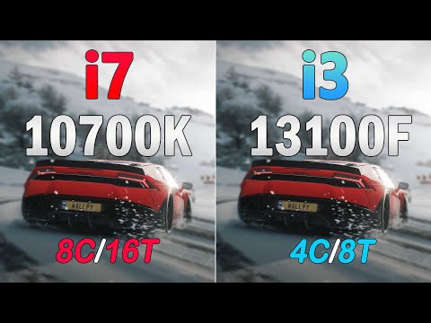 i3 13th 13100f vs i7 10700k - How Much Performance difference?