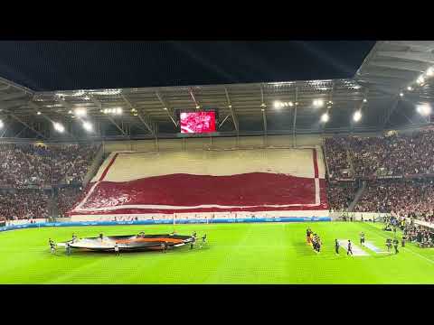 UEFA Europa League Choreo SC Freiburg Fans FK Qarabag