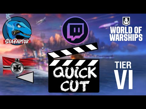 World of Warships - Quick Cut: Tier VI Premium German Destroyer T-61