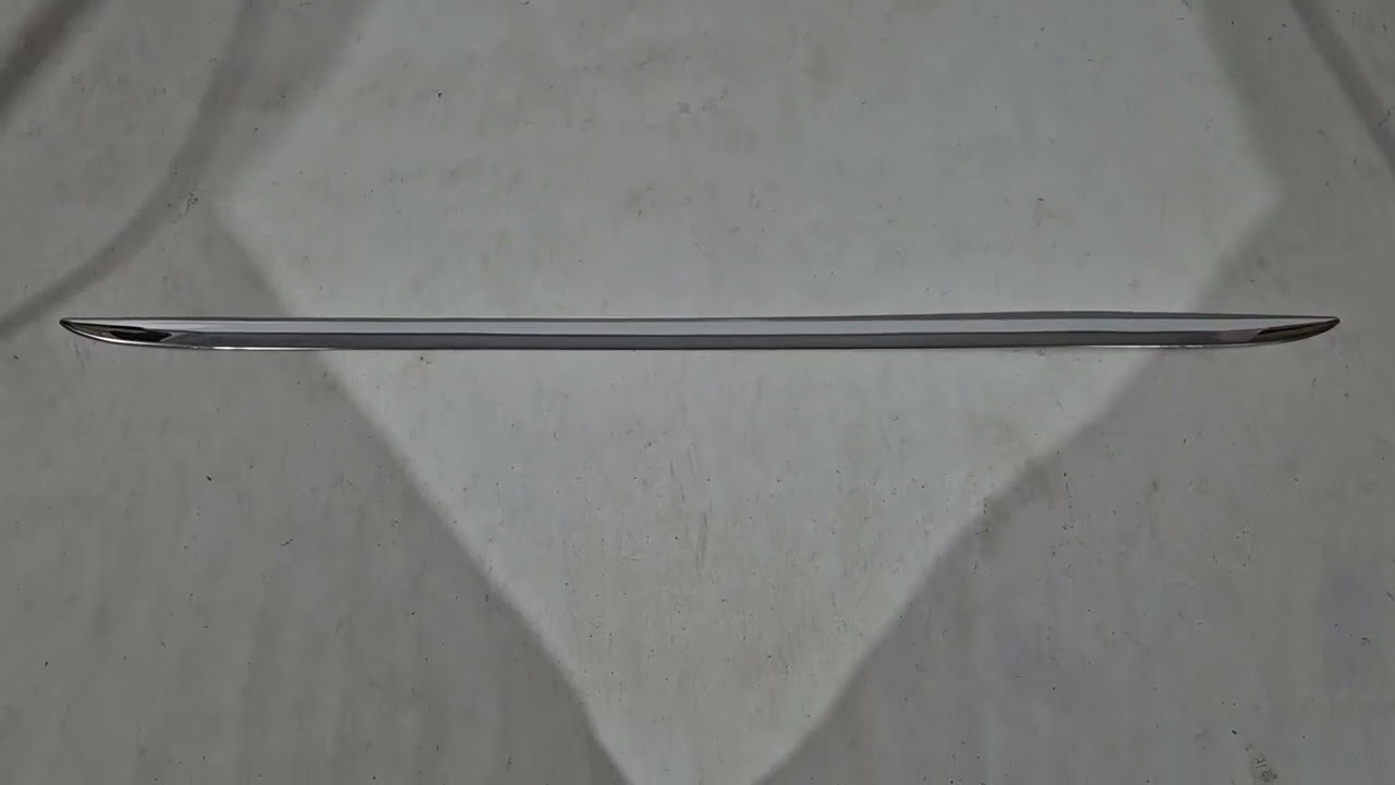 Кромка багажника OmsaLine (нерж.) Video 1