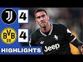 ️Juventus Vs Borussia Dortmund 4 4 Extended HIGHLIGHTS UEFA Champions League