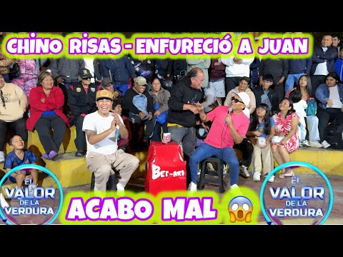 ENTREVISTA EN VIVO SE SALE DE CONTROL - CHINO RISAS NO PUDO CALMAR A JUAN - Comico lucky -