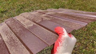 AMAZING idea from a piece of roofing and a few more useful tricks. Live broadcast of the home master