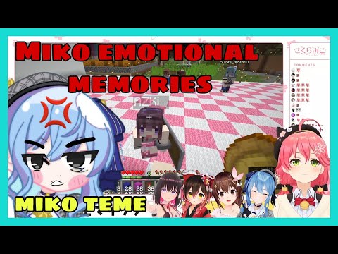 Suisei Triggered By Miko's Speech - Sora Roboco AZKI | Minecraft [Hololive/Eng Sub]