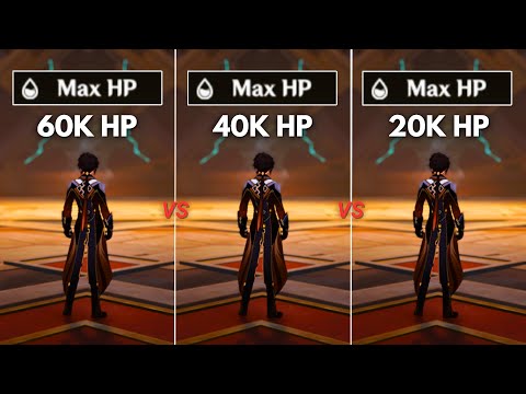 How Much HP You NEED?? F2P Zhongli Shield Comparison!! [ Genshin Impact ]