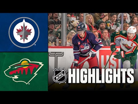 NHL Highlights | Jets vs. Wild | October 28, 2025