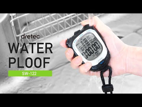 dretec ストップウォッチ 防水 SPEAL W（SW-122）