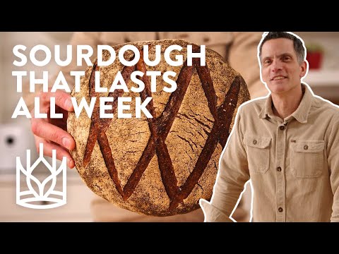 How to Make Sourdough Miche Bread