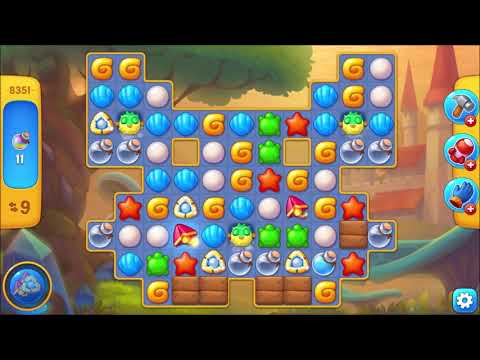 Fishdom Level 8351 walkthrough #fishdom #gaming