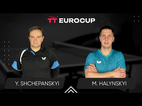 13:30 Yurii Shchepanskyi - Mykola Halynskyi 13.02.2025 TT Euro.Cup Ukraine Star. TABLE 3